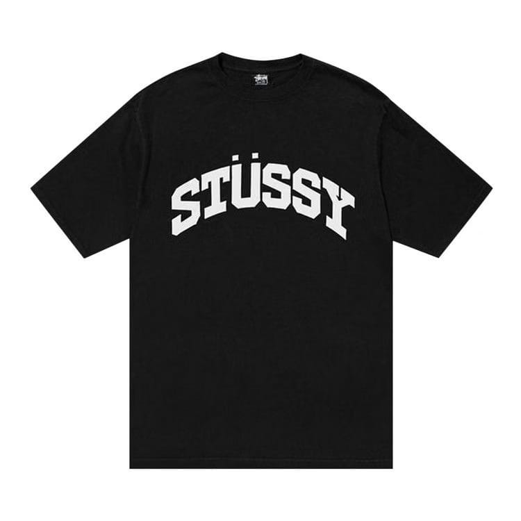 Stussy Block Sport Pigment Dyed T-Shirt Black
