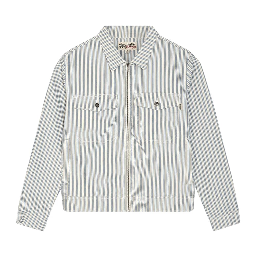 Stussy Stripe Garage Jacket Stripe