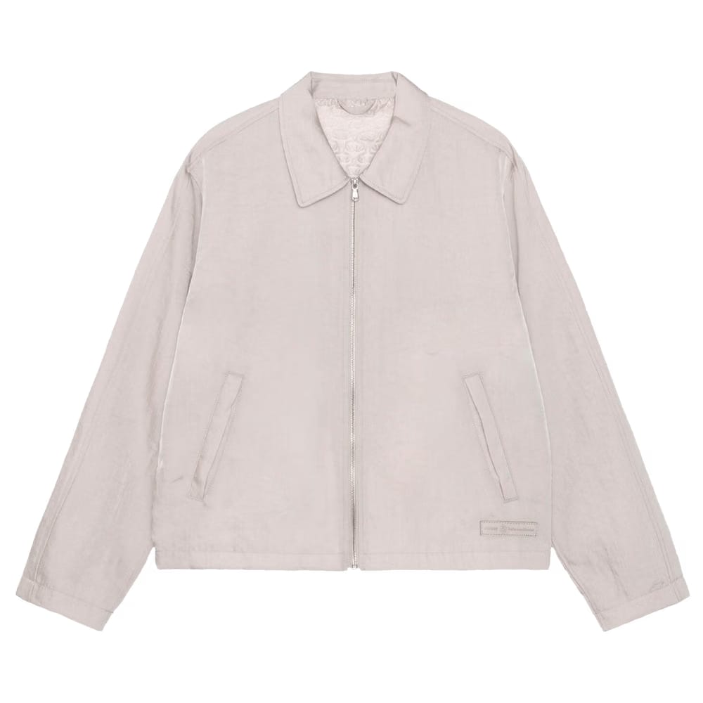 Stussy SS Link Nylon Club Jacket Bone