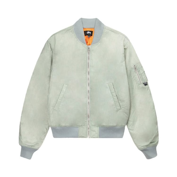Stussy Dyed Nylon Bomber Stone