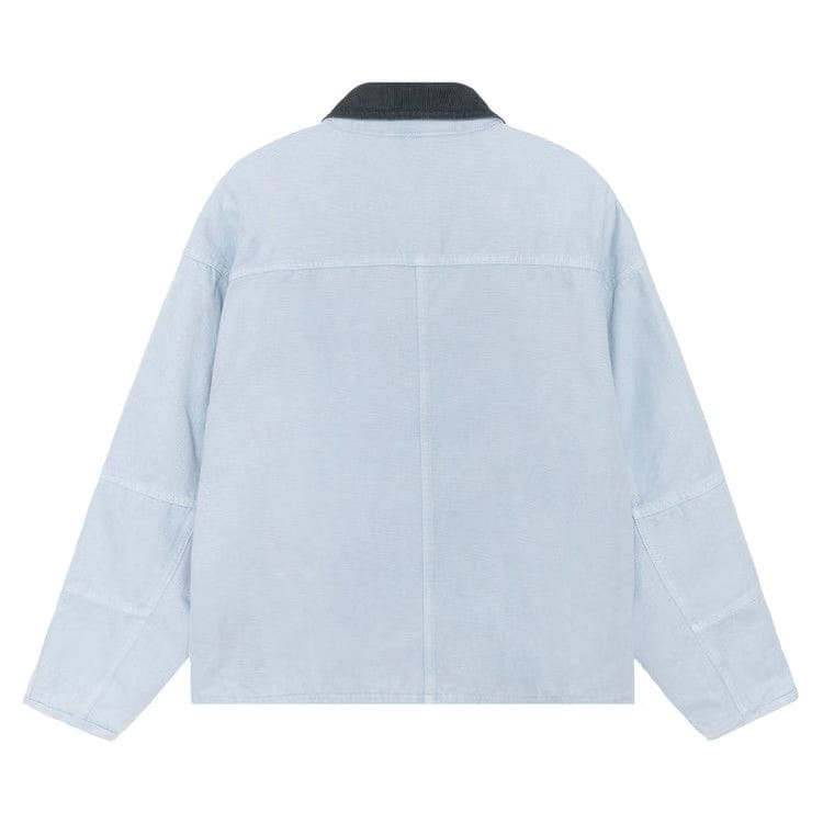 Stussy Washed Canvas Shop Jacket Light Blue
