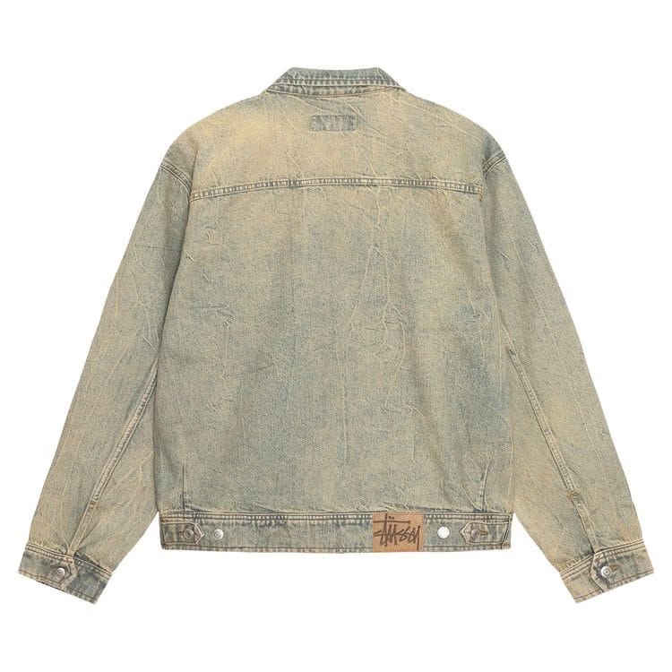 Stussy Zip Work Jacket Beach Wash