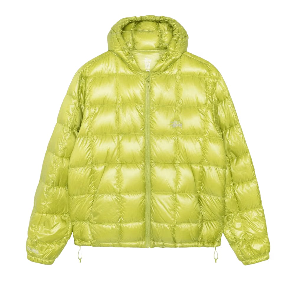 Stussy Midweight Hooded Puffer Lime