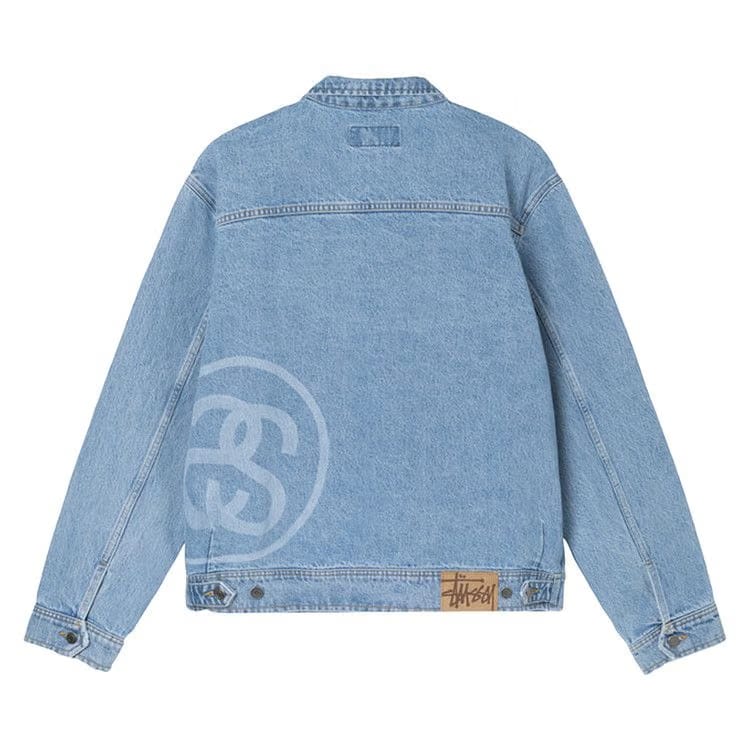 Stussy SS-Link Zip Work Jacket Stone Wash