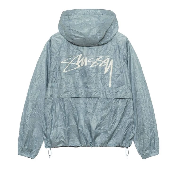 Stussy Beach Wrinkled Nylon Shell Slate