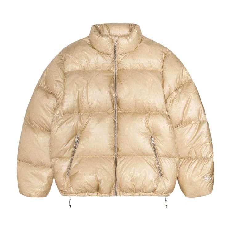 Stussy Down Puffer Parachute Ripstop Cayote