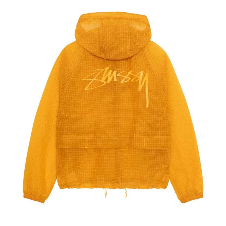 Stussy Transparent Ripstop Beach Shell Golden Yellow