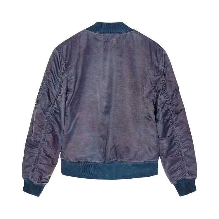 Stussy Dyed Nylon Bomber Navy