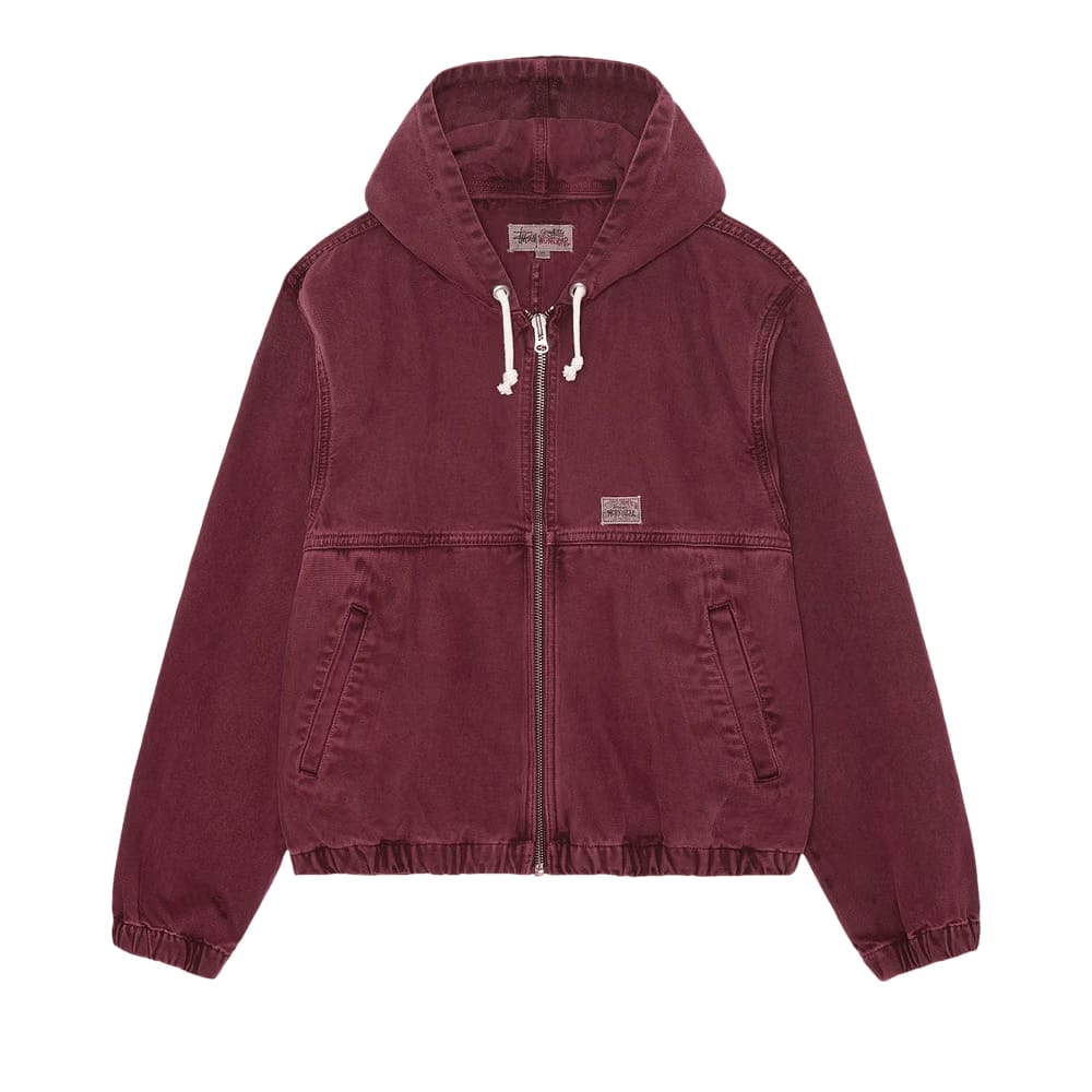 Stussy Work Jacket Wine