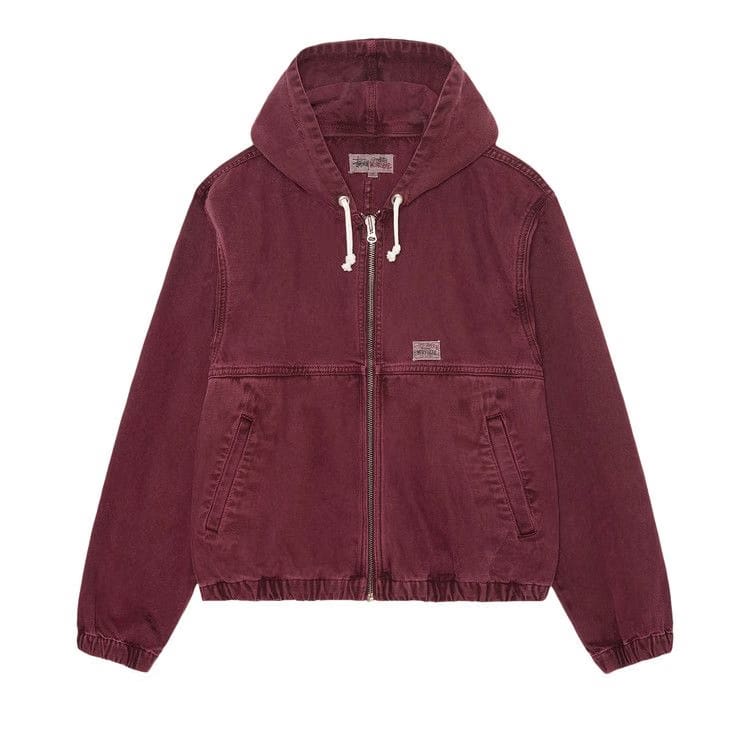 Stussy Work Jacket Wine