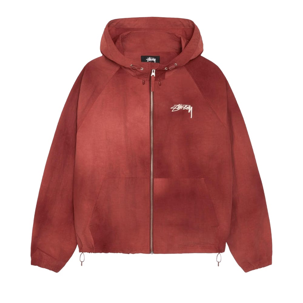 Stussy Wave Dye Beach Shell Maroon
