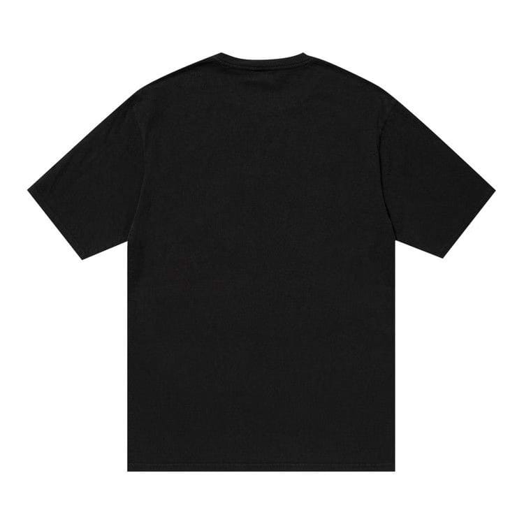 Stussy Pigment Dyed Small Stock T-Shirt Black