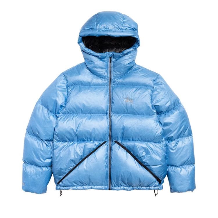 Stussy Micro Ripstop Down Parka Sky Blue