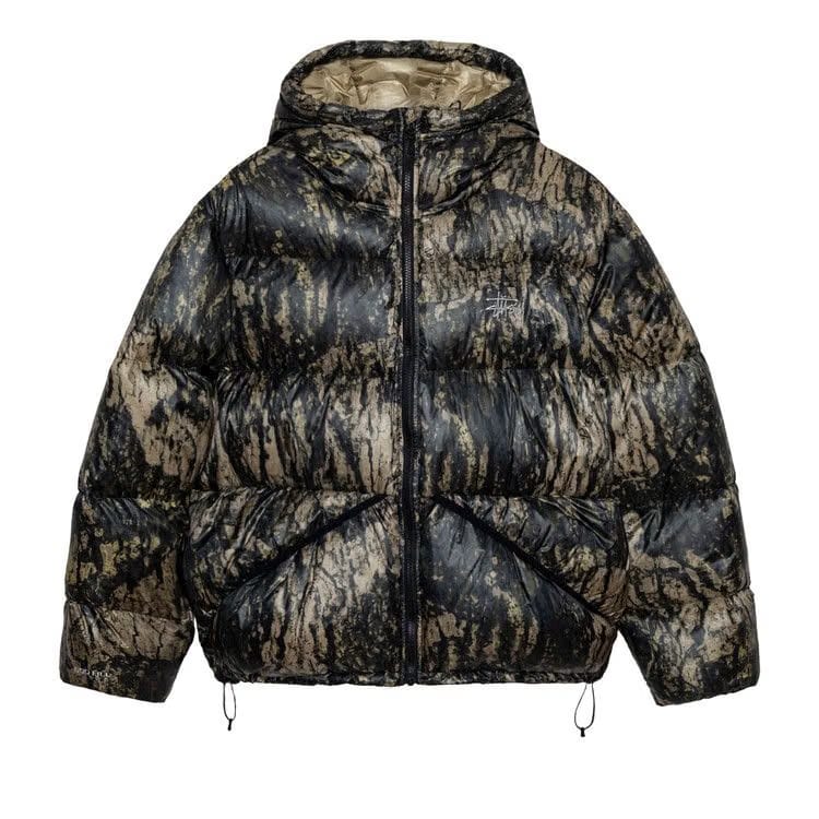 Stussy Down Parka Micro Ripstop Relic Camo