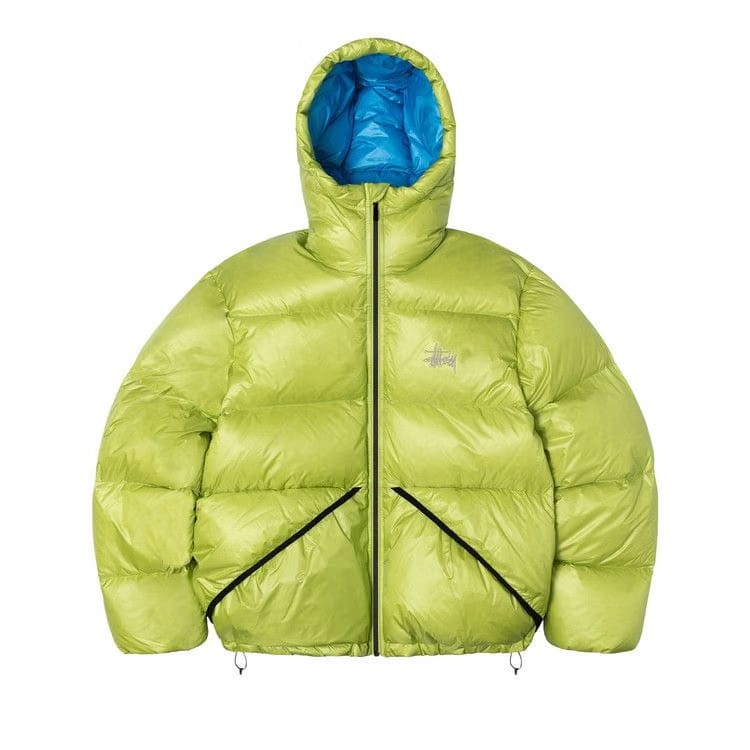 Stussy Down Parka Micro Ripstop Lime