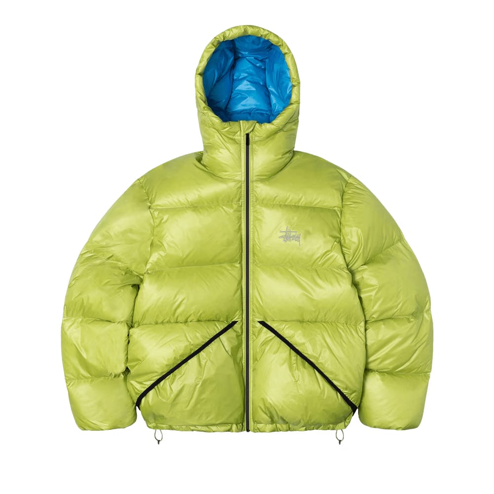 Stussy Down Parka Micro Ripstop Lime