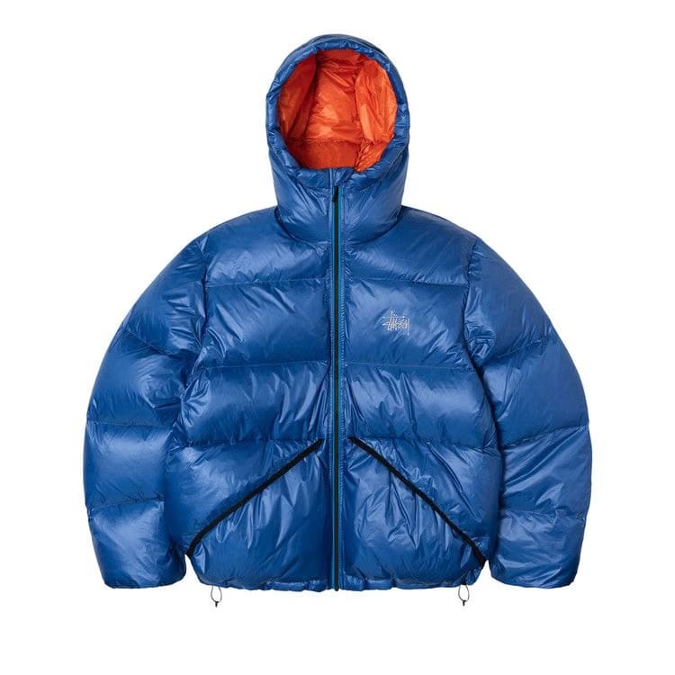 Stussy Down Parka Micro Ripstop Dark Royal