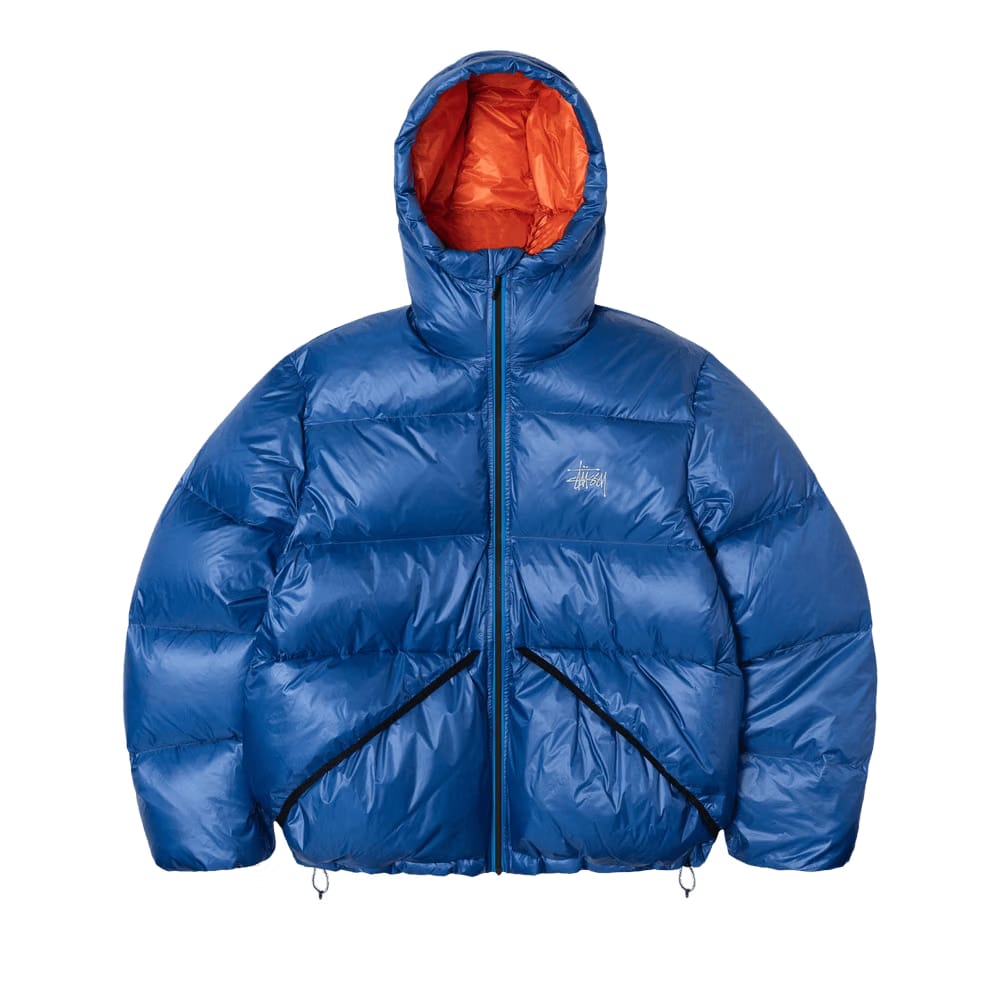 Stussy Down Parka Micro Ripstop Dark Royal