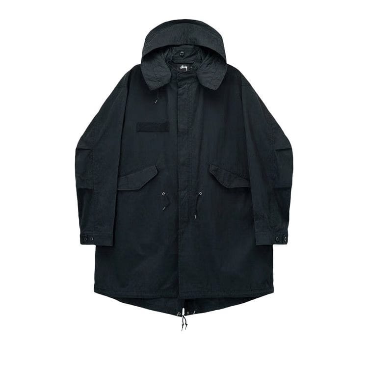 Stussy Nyco Fishtail Parka Black