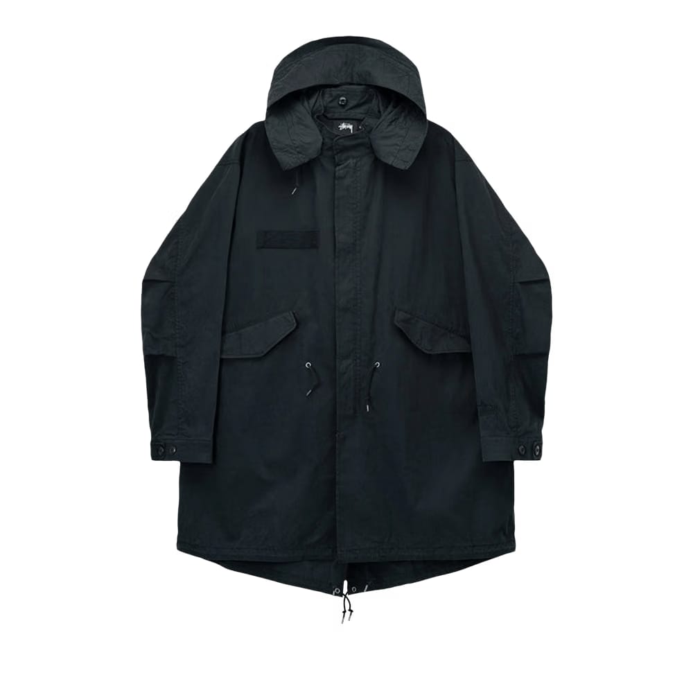 Stussy Nyco Fishtail Parka Black