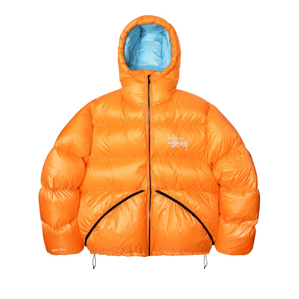 Stussy Micro Ripstop Down Parka Orange