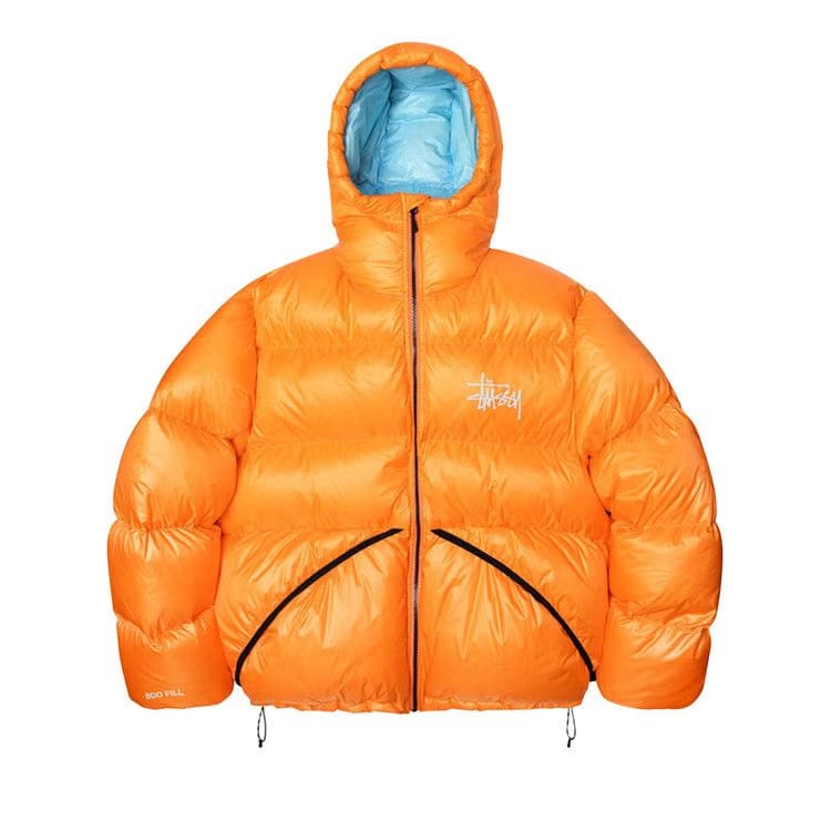 Stussy Micro Ripstop Down Parka Orange
