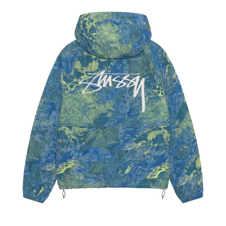 Stussy Realtree Wav3 Beach Shell Wave Blue/Yellow