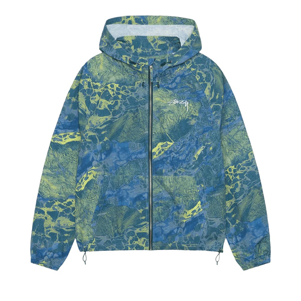 Stussy Realtree Wav3 Beach Shell Wave Blue/Yellow
