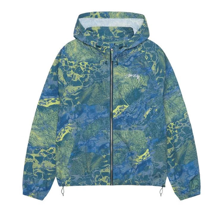 Stussy Realtree Wav3 Beach Shell Wave Blue/Yellow