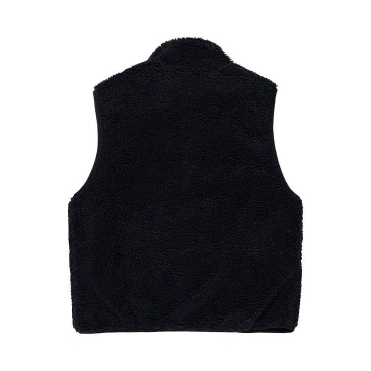 Stussy Sherpa Reversible Vest Black