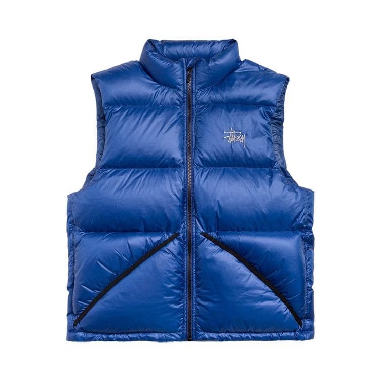 Stussy Micro Ripstop Down Vest Royal