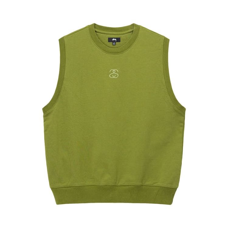 Stussy Ss-Link Fleece Vest Green