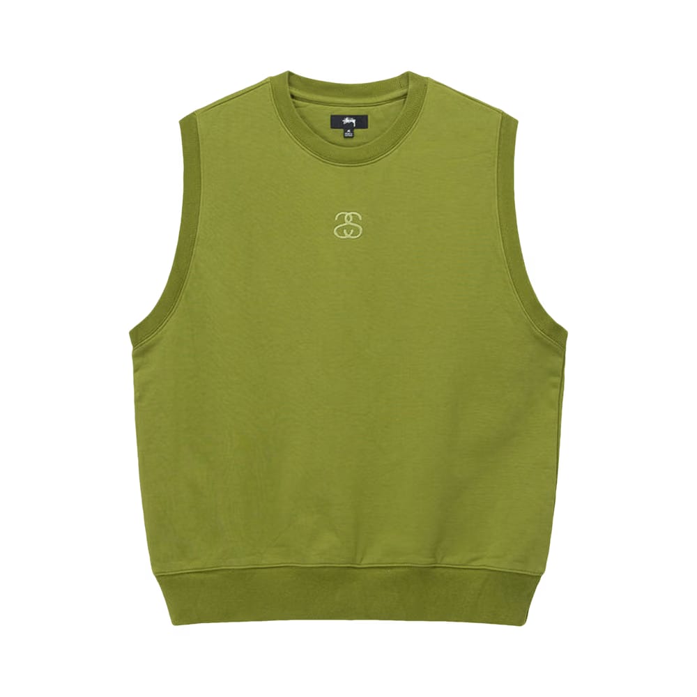 Stussy Ss-Link Fleece Vest Green