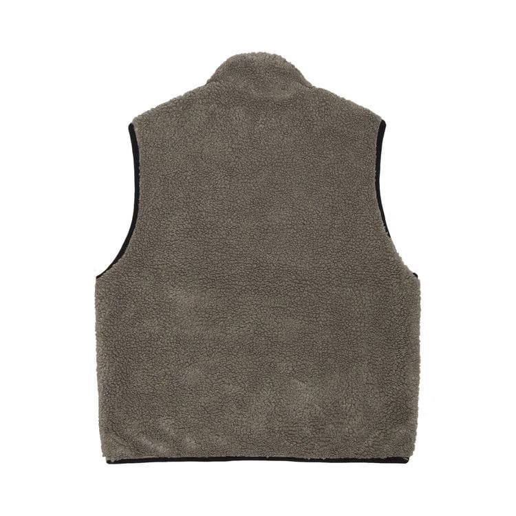 Stussy Sherpa Reversible Vest Stone