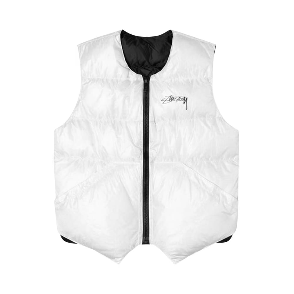Stussy x Ol x Cdw Reversible Vest White