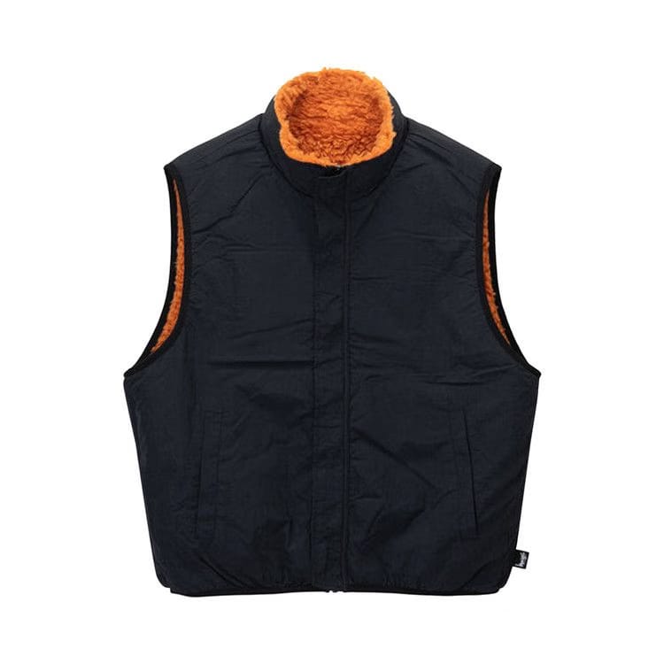 Stussy Sherpa Vest Orange