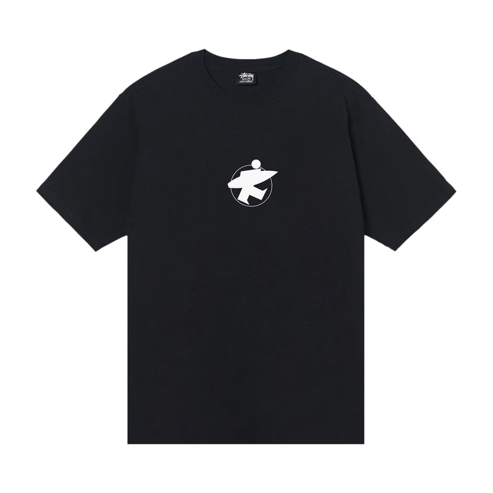 Stussy Surf Stock T-Shirt Black