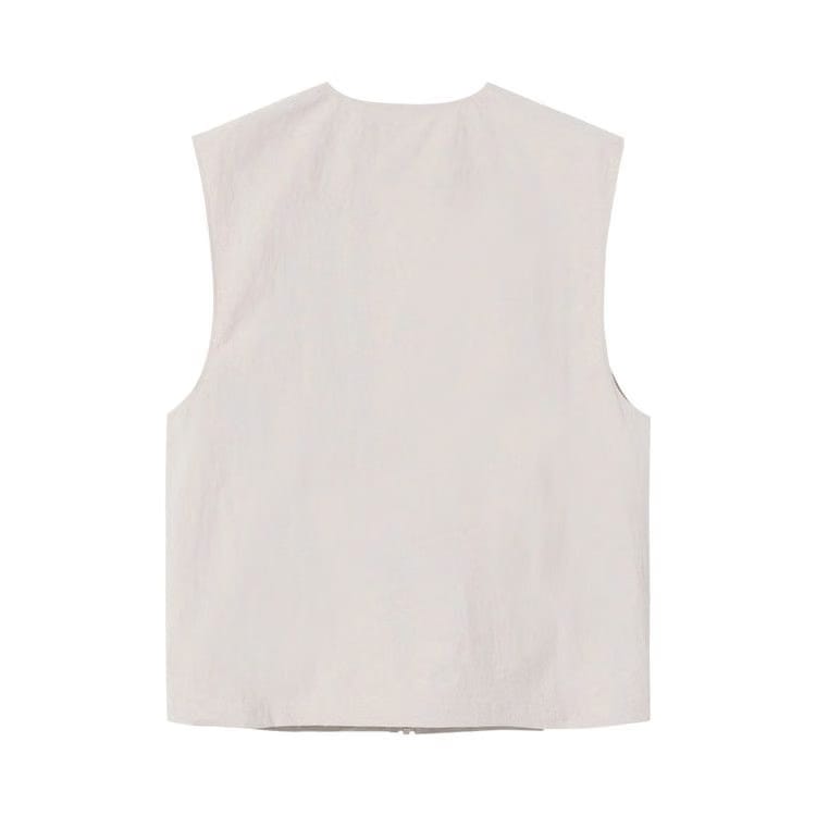 Stussy Nylon Approach Vest Stone Grey
