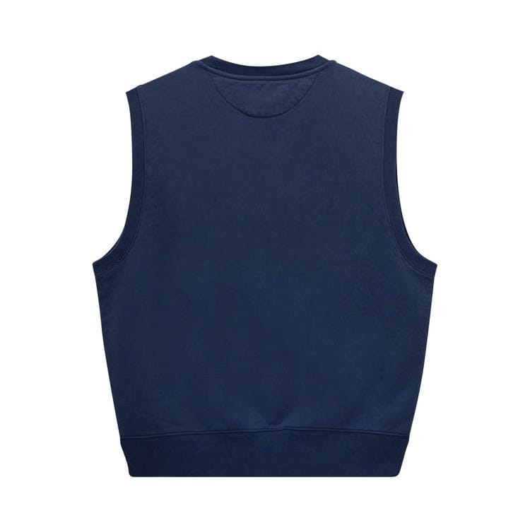 Stussy Sport Fleece Vest Navy