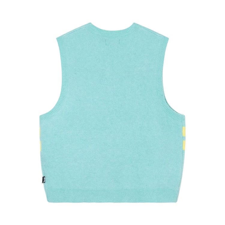 Stussy Brushed Mohair Vest Seafoam