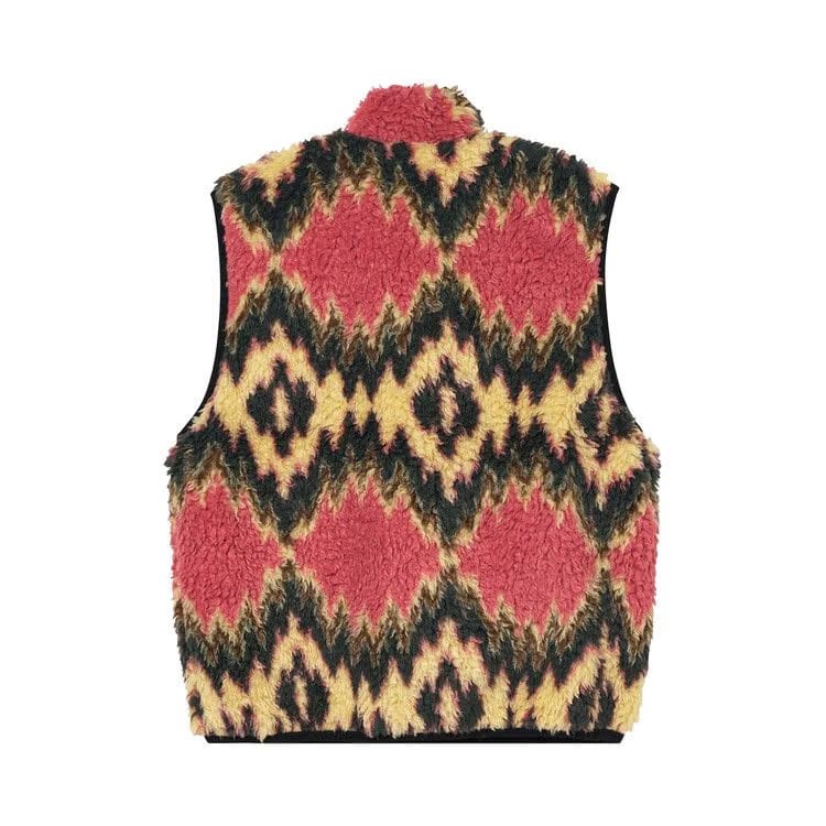 Stussy Fillmore Sherpa Vest Mustard