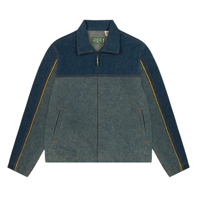 Denim Tears x Levi's Cotton Fleur De-Lis Denim Track Jacket Light Wash
