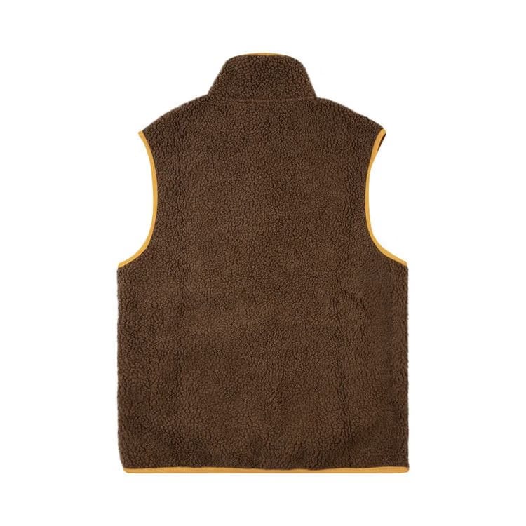 Cactus Jack by Travis Scott Cactus Trails Full-Zip Sherpa Vest Brown