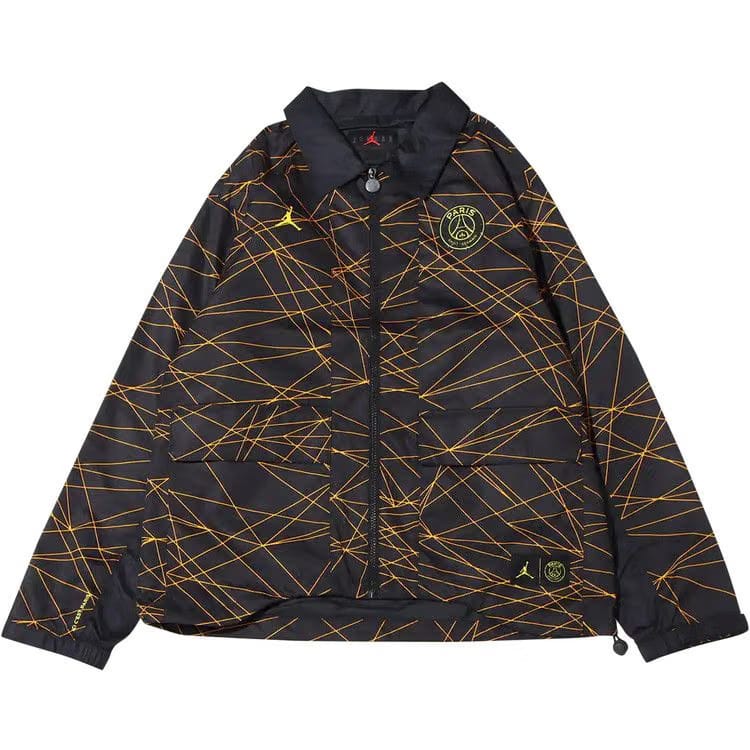 Air Jordan x Paris Saint-Germain Anthem Jacket Black/Tour Yellow