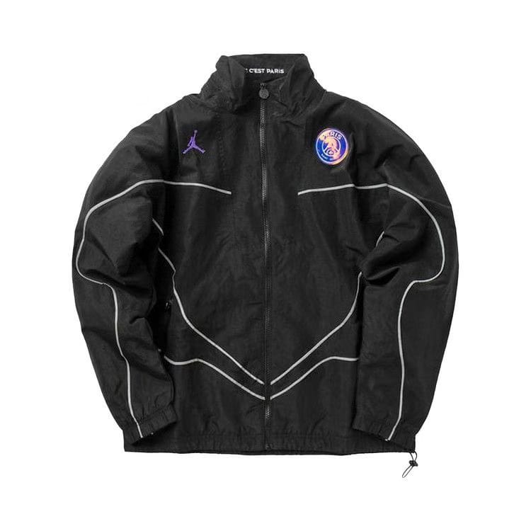 Air Jordan x Paris Saint-Germain Anthem Jacket Black/Hyper Pink/Pyschic Purple