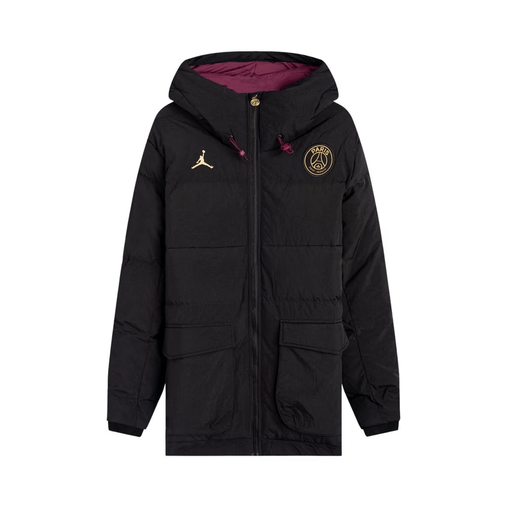 Air Jordan x PSG Down Parka Black
