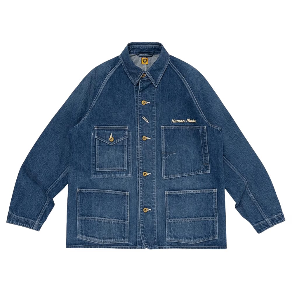 Human Made Denim Coverall Jacket Indigo