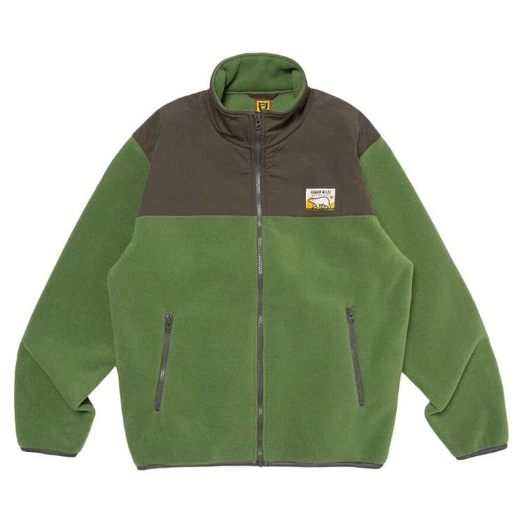 Human Made Fleece Jacket Green