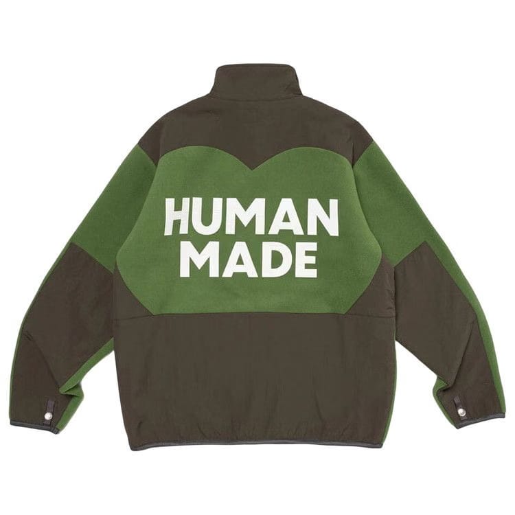 Human Made Fleece Jacket Green