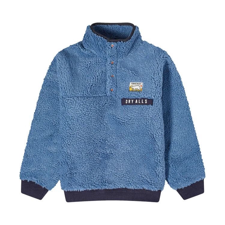 Human Made Boa Fleece Pullover Blue
